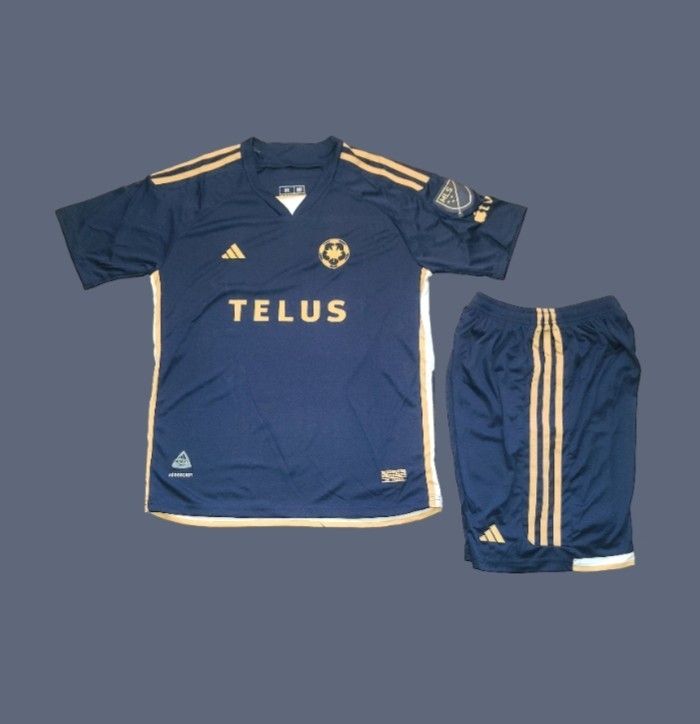 Vancouver Whitecaps FC 24-25, 50th Anniversary kids jersey (full set)
