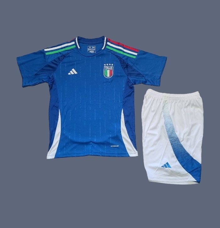 2024 Italy Euros kids home jersey (full set)