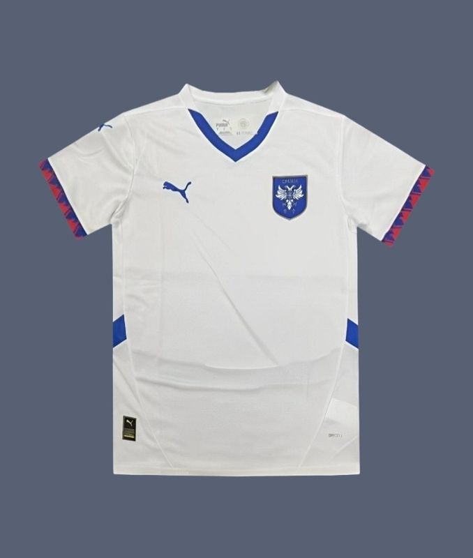 2024 Serbia Euros men&#39;s away jersey