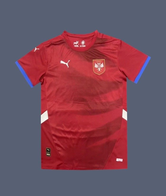 2024 Serbia Euros mens home jersey