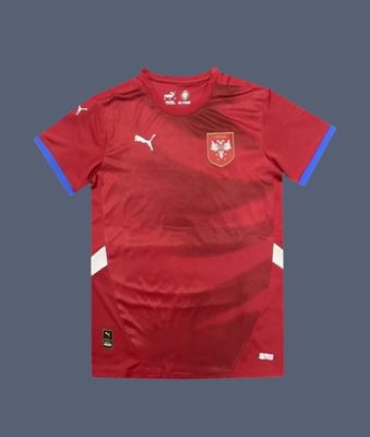 2024 Serbia Euros mens home jersey