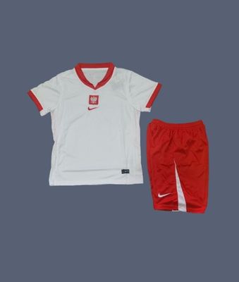 2024 Poland Euros kids home jersey (full set)