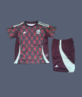 2024 Mexico Copa America kids home jersey (full set)