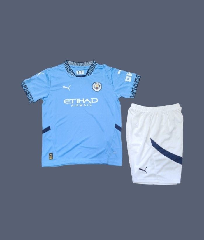 Manchester City 24-25 kids home jersey (full set)