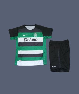 Sporting Lisbon 24-25 kids jersey (full set)
