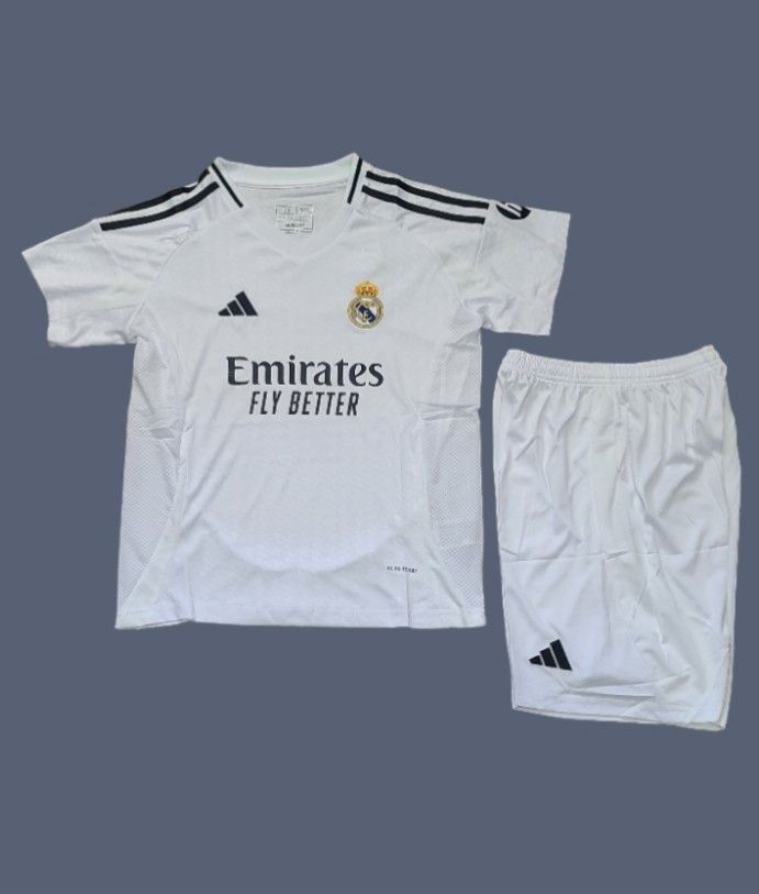Real Madrid 24-25 mens home jersey (full set)