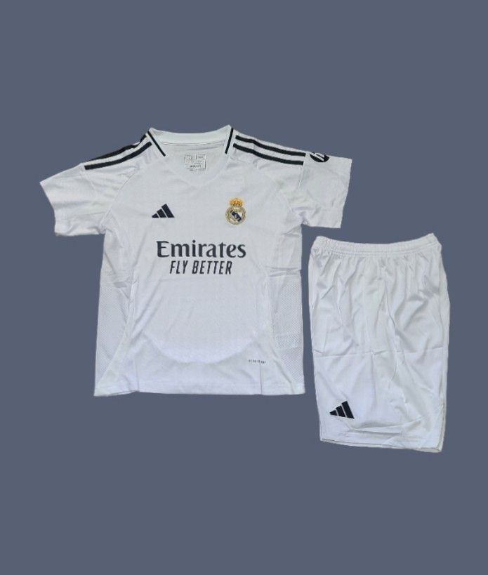 Real Madrid 24-25 kids home jersey (full set)