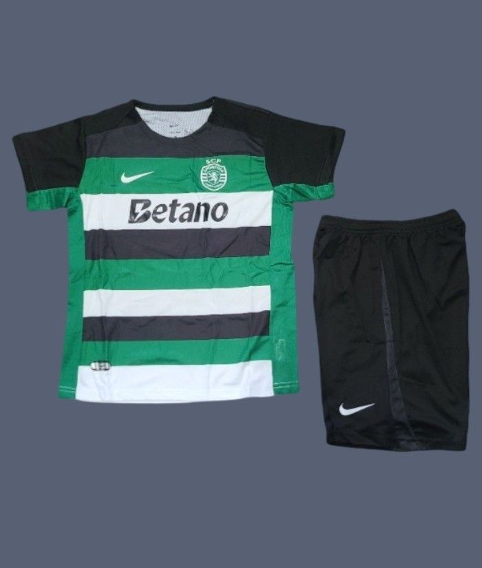 Sporting Lisbon 24-25 mens home jersey (full set)