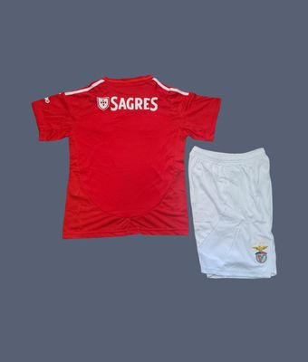 Benfica 24-25 kids home jersey (full kit)
