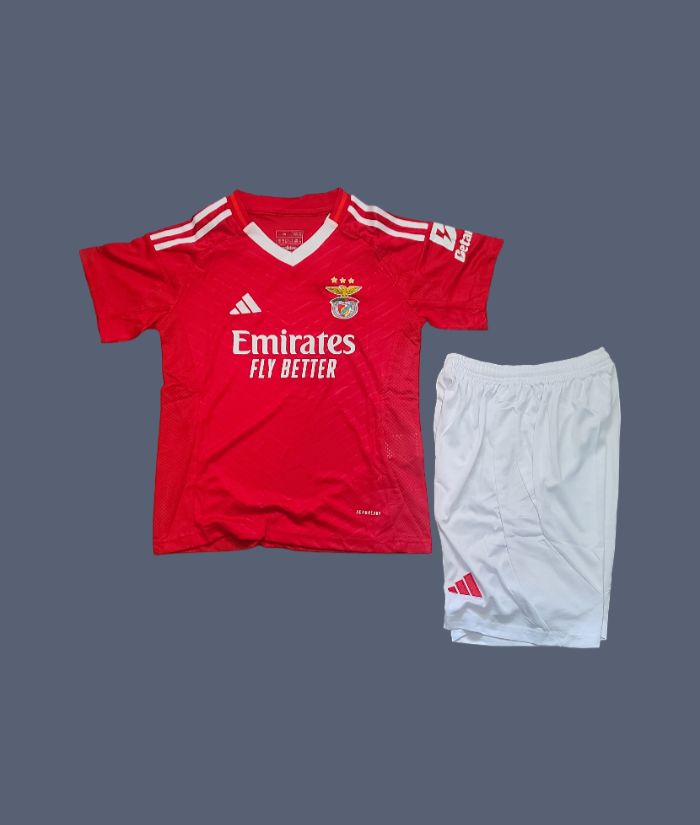 Benfica 24-25 kids home jersey (full set)