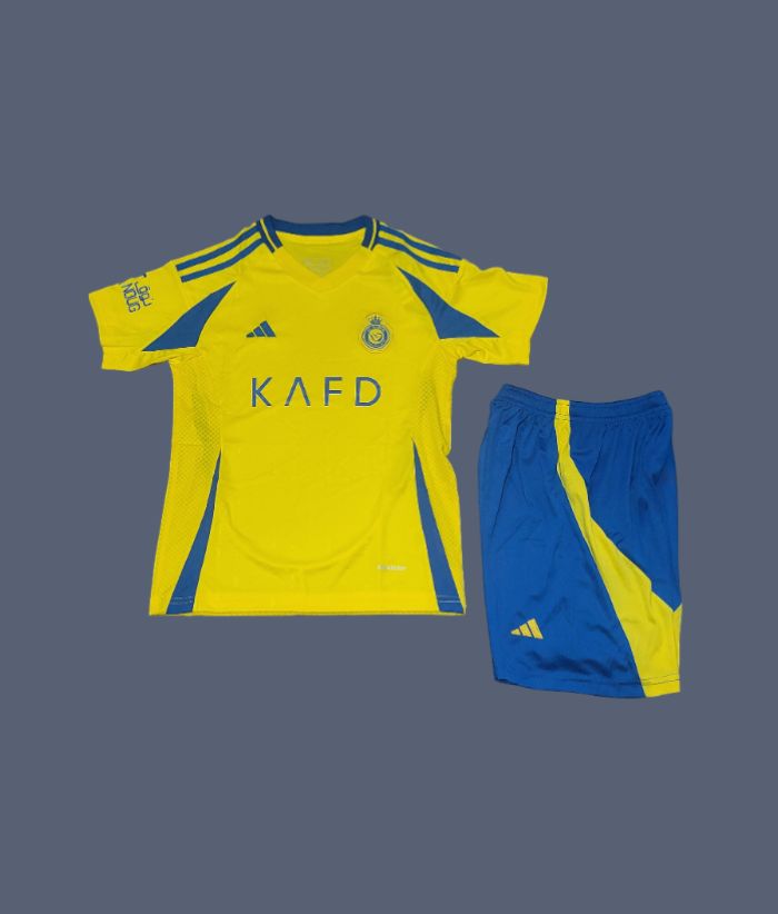 Al Nassr 24-25 kid&#39;s home jersey