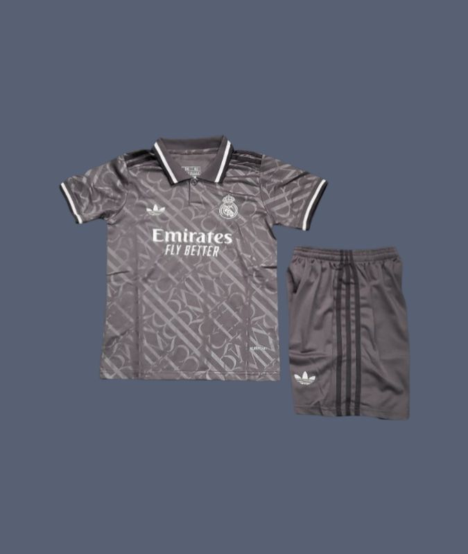 Real Madrid 24-25 kids third jersey (full set)