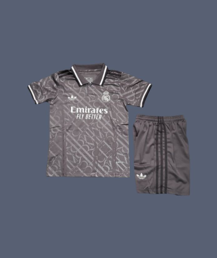 Real Madrid 24-25 kids third jersey (full set)