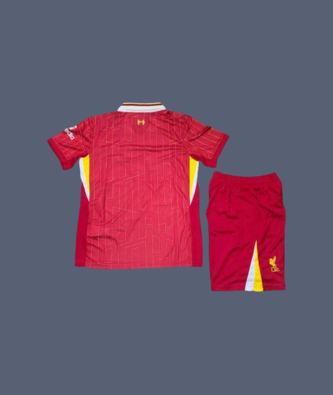 Liverpool 24-25 kids home jersey (full kit)