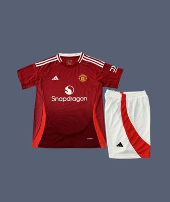 Manchester United 24-25 kids home jersey (full set)