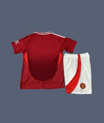 Manchester United 24-25 kids home jersey (full kit)