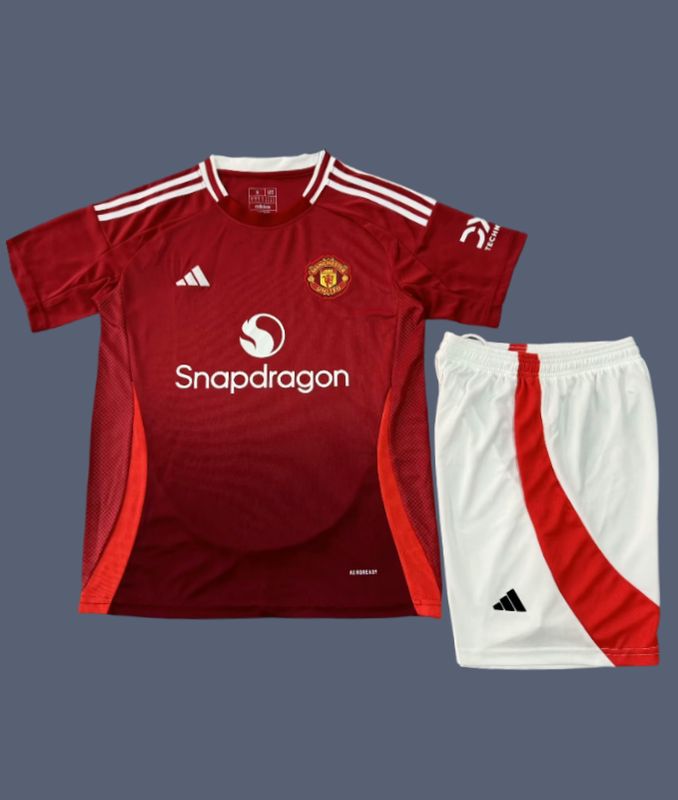 Manchester United 24-25 mens home jersey (full set)