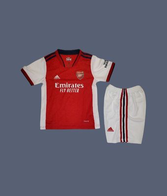 21-22 Arsenal kids home jersey (full set)