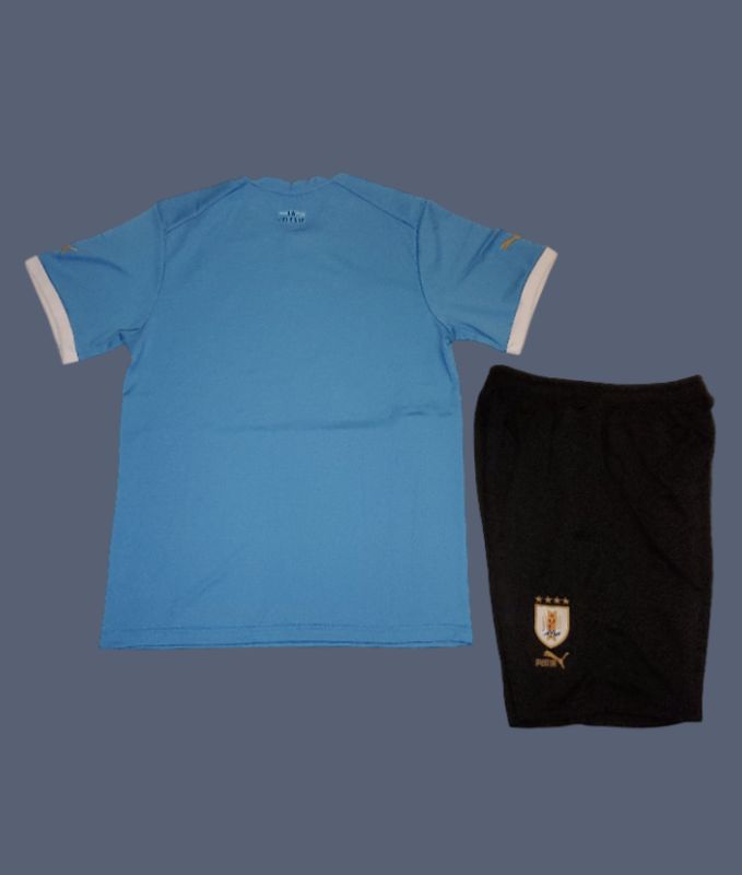 2022 Uruguay men's home jersey (full kit)