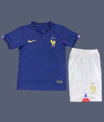 2022 France mens home jersey (full set)