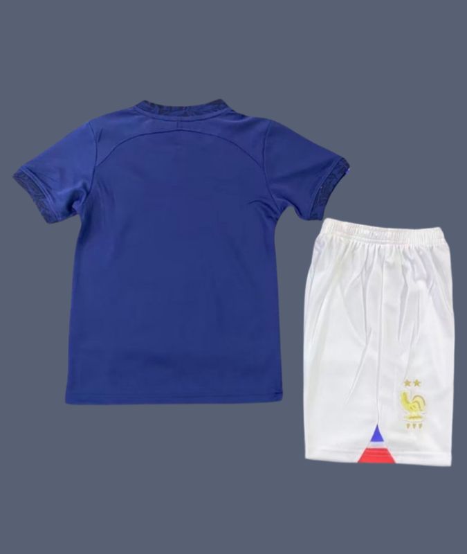 2022 France men's home jersey (full kit)