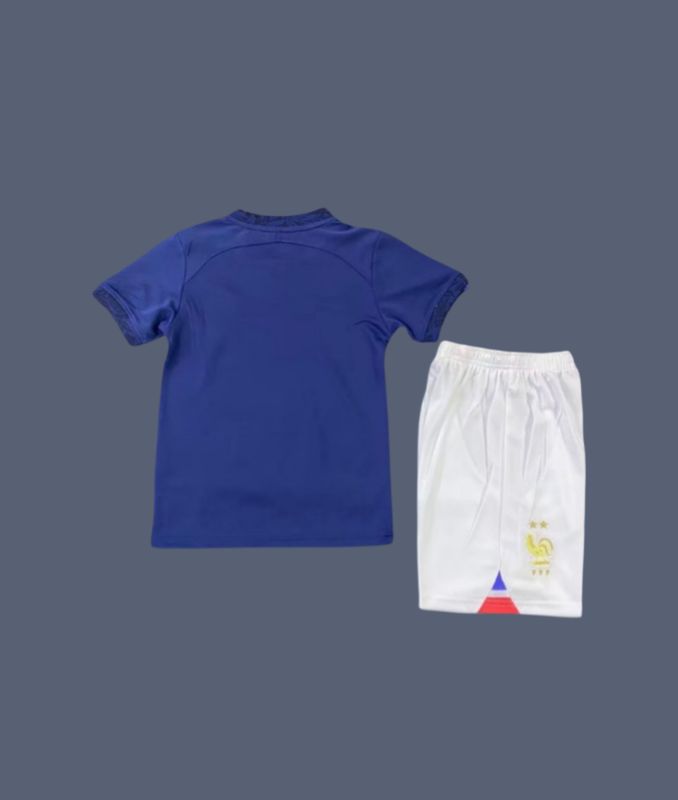 2022 France kids home jersey (full kit)