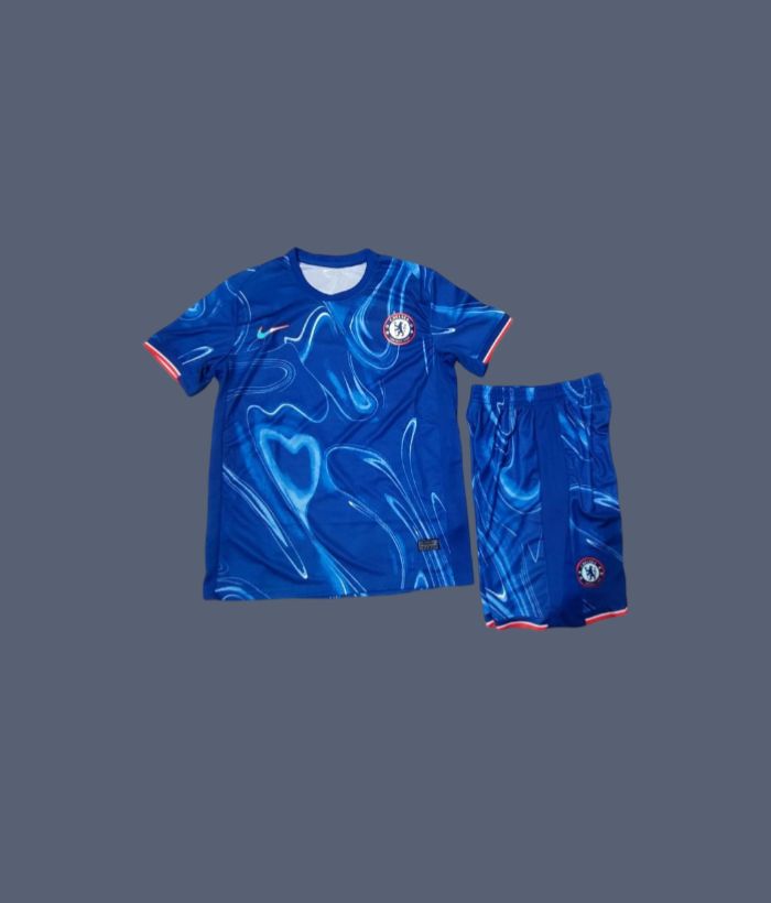 Chelsea 24-25 kids home jersey (full set)