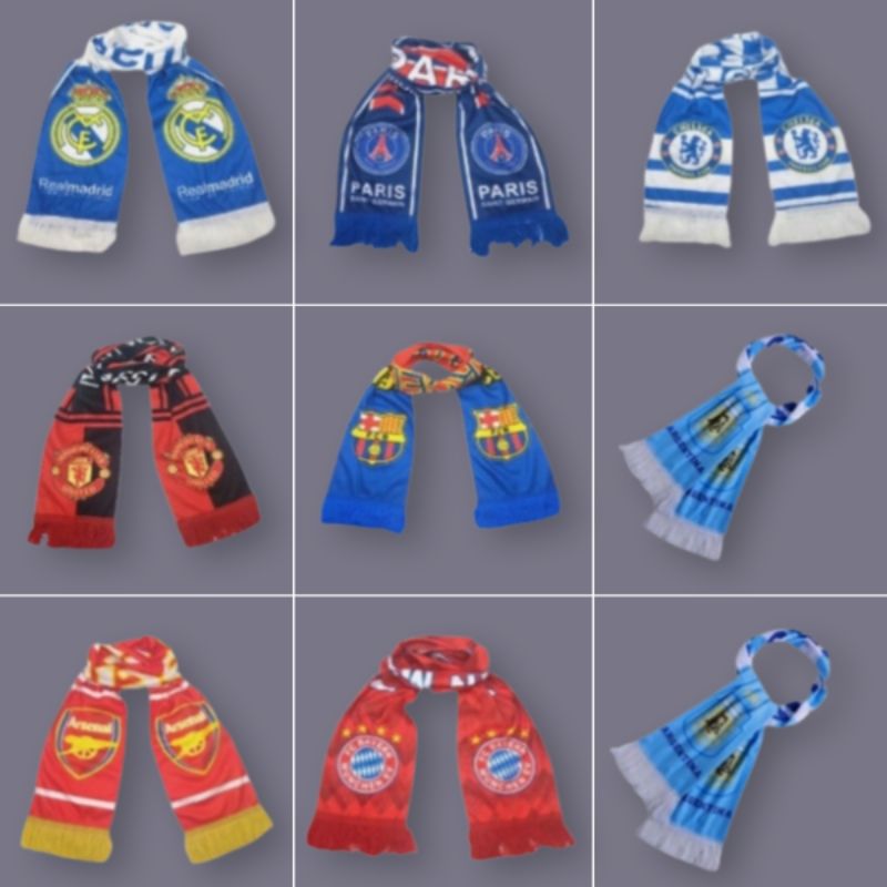 Soccer Club&#39;s scarves