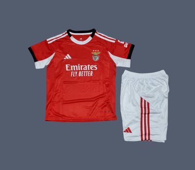 Benfica 25-26 kids home jersey (full set)