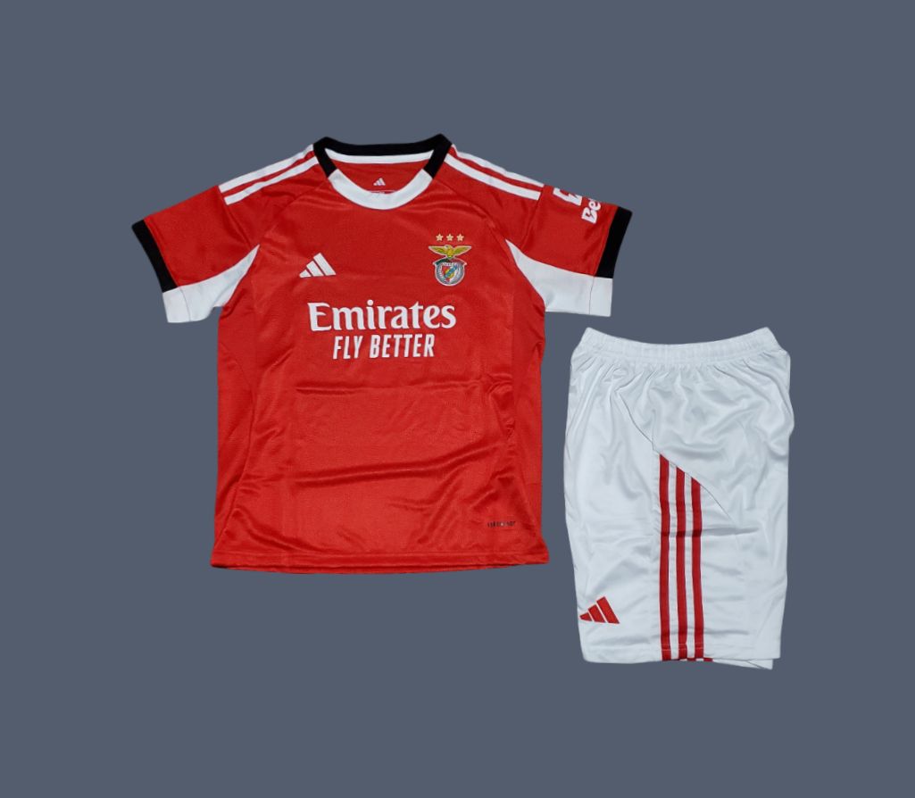 Benfica 25-26 kids home jersey (full set)