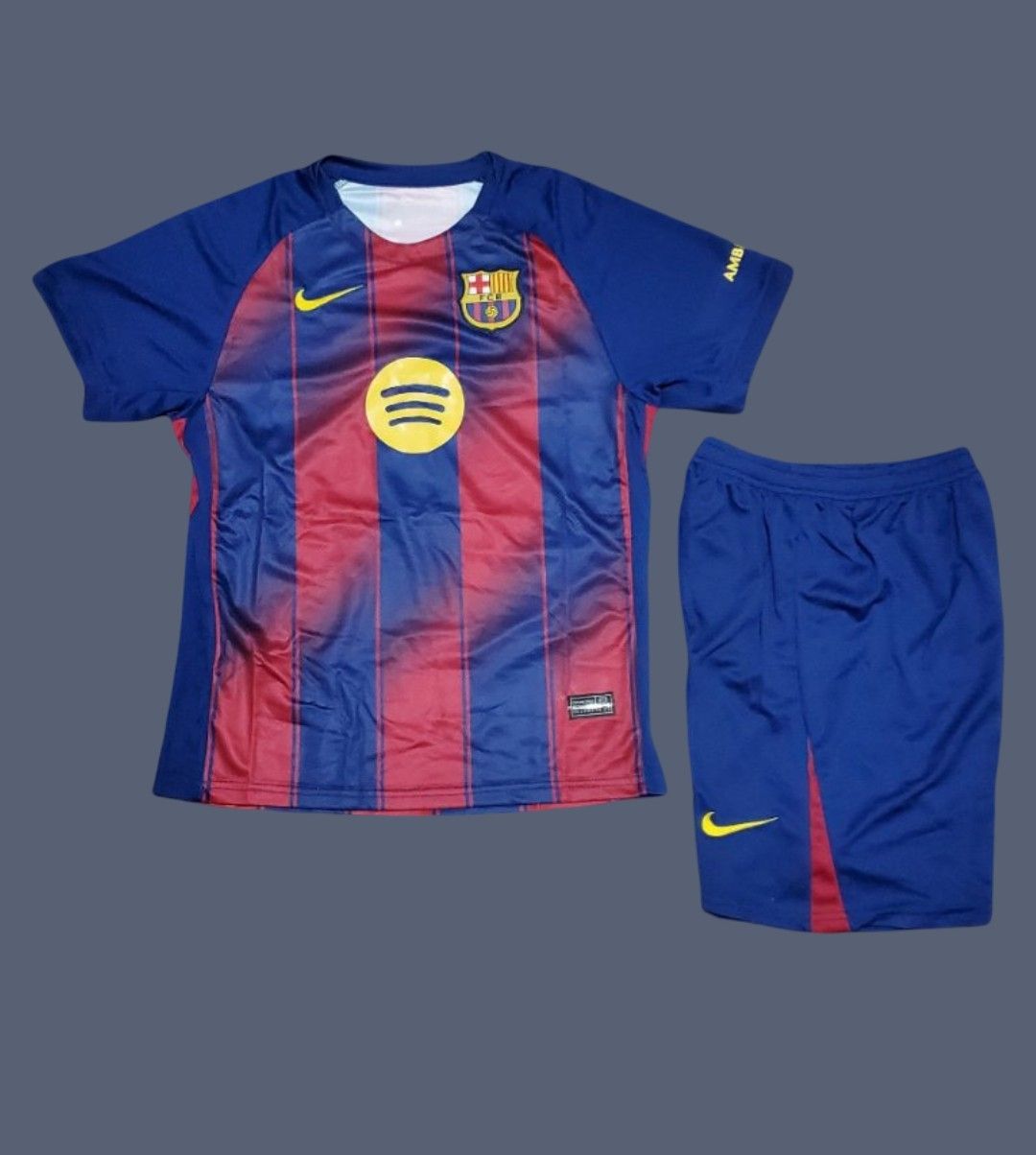 Barcelona 25-26 mens home jersey (full set)