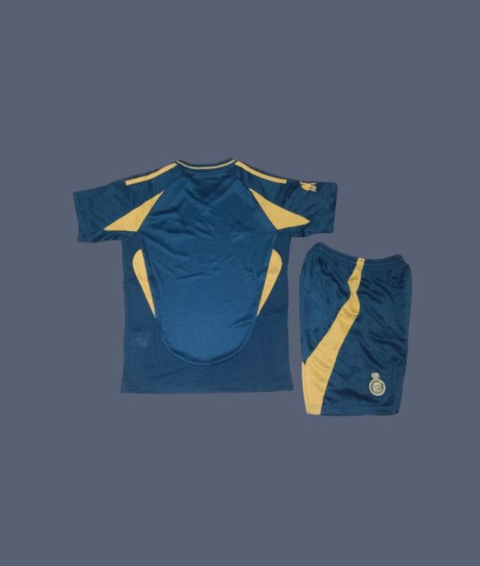 Al Nassr 24-25 kids away jersey (full kit)