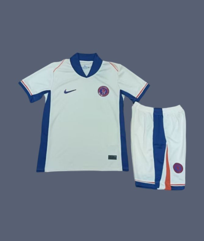 Chelsea 24-25 kids away jersey (full kit)