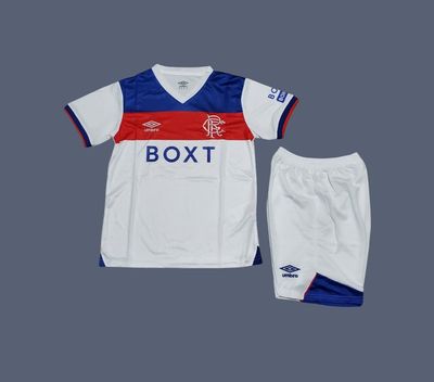 Rangers 25-26 kids away jersey (full kit)