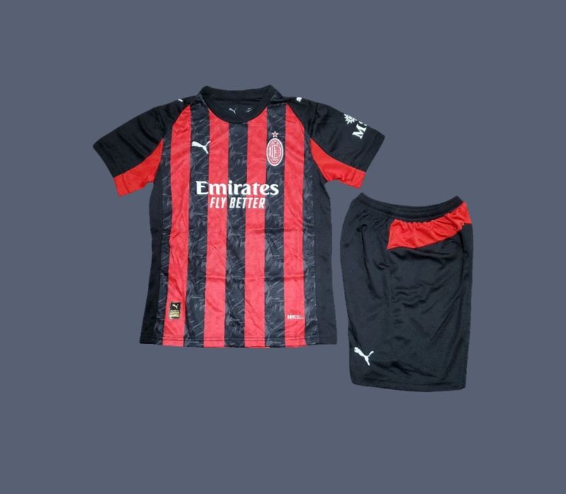 AC Milan 25-26 kids home jersey (full kit)