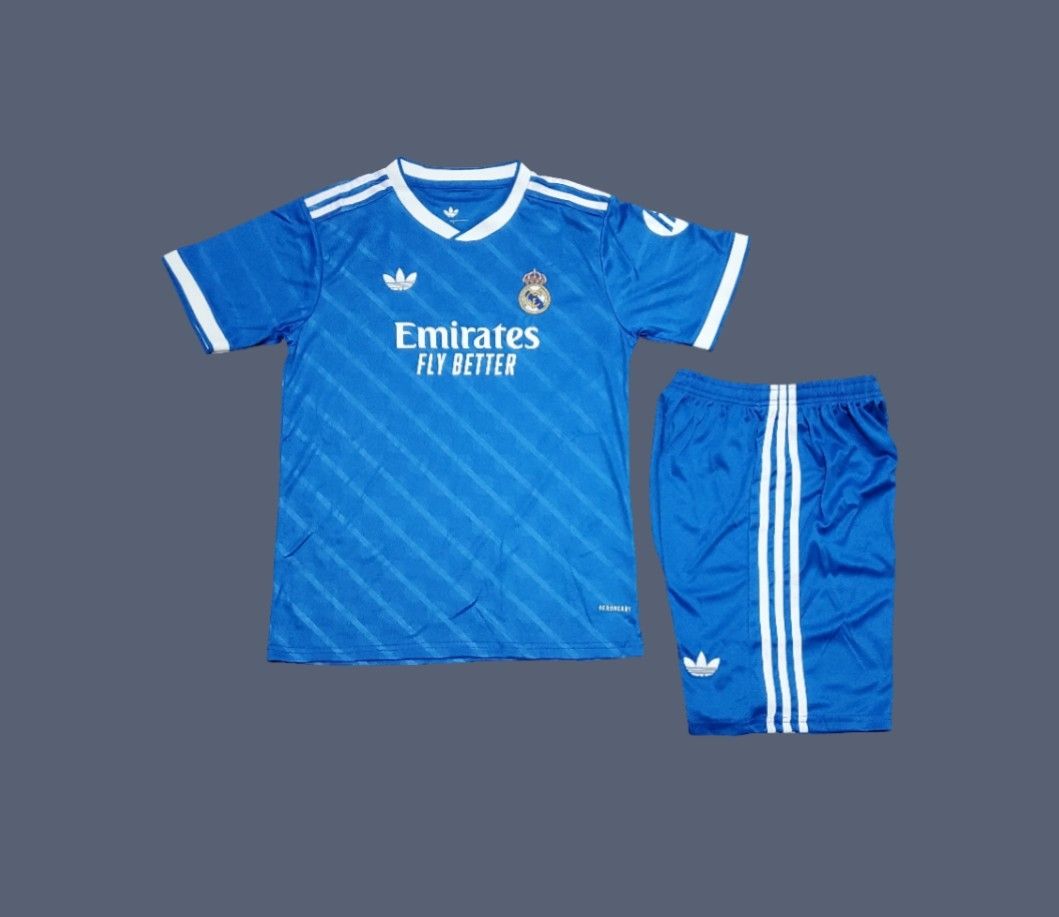 Real Madrid 25-26 kids third jersey (full kit)
