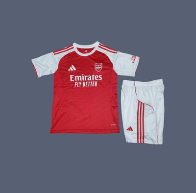 Arsenal 25-26 kids home jersey (full kit)