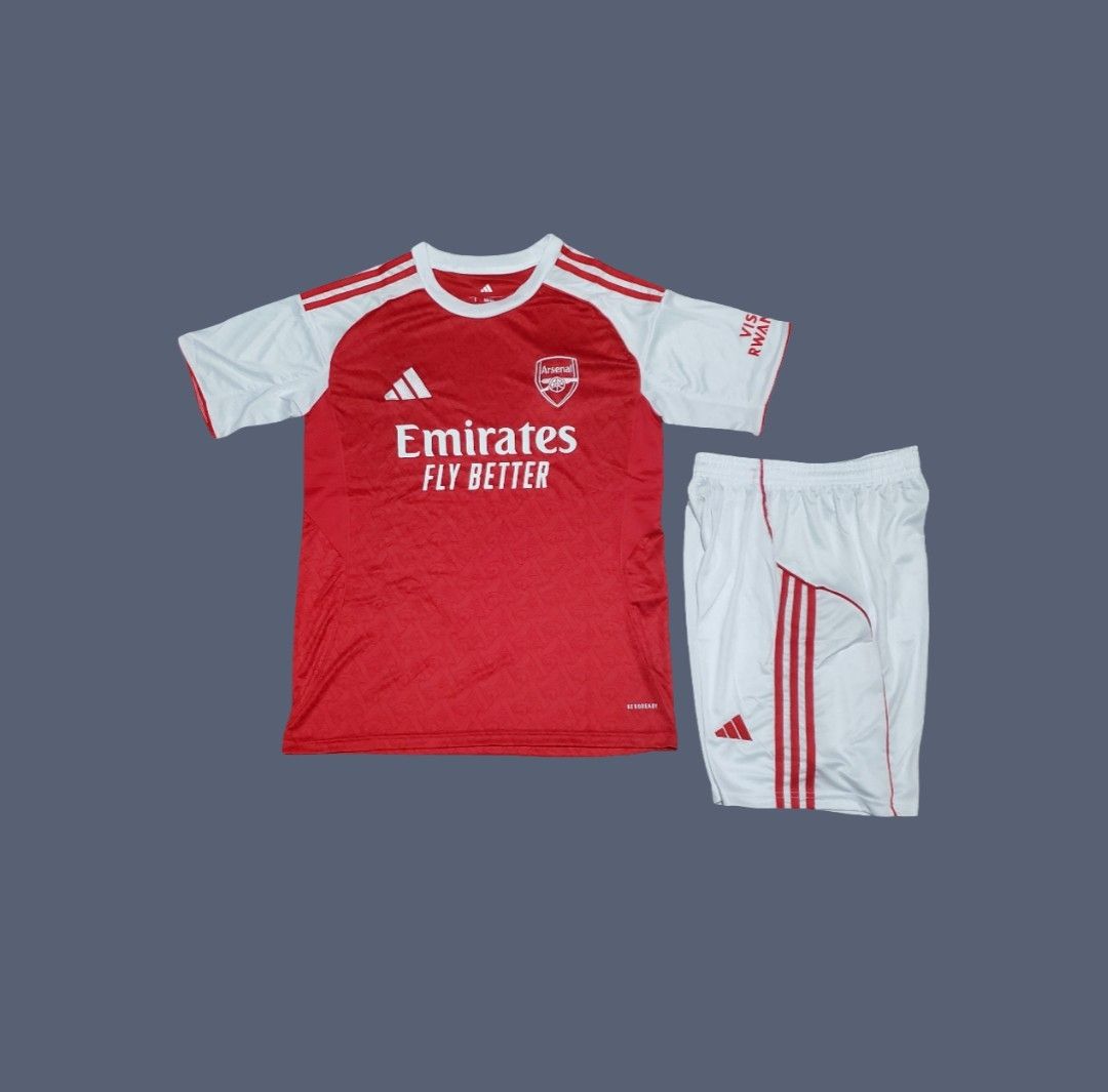 Arsenal 25-26 kids home jersey (full kit)