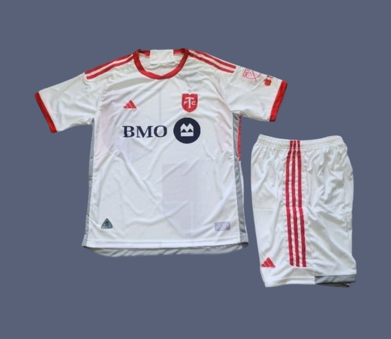Toronto fc 2025 kids away jersey (full kit)