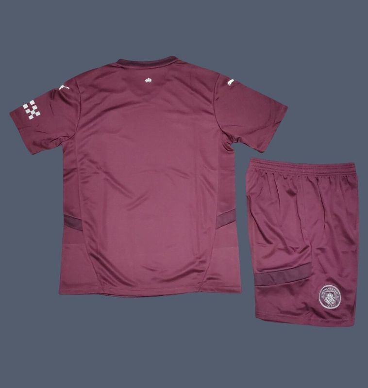 Manchester City 24-25 men's third Jersey (full kit)