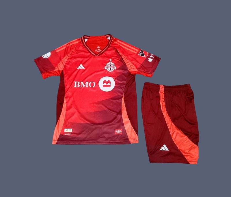 Toronto fc 25-26 kids home jersey (full kit)