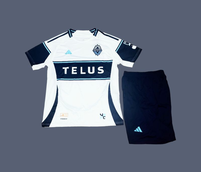 Vancouver Whitecaps FC 25-26 kids jersey (full kit)
