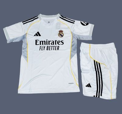 Real Madrid 25-26 men's home jersey (full kit)