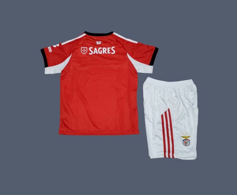 Benfica 25-26 kids home jersey (full set)