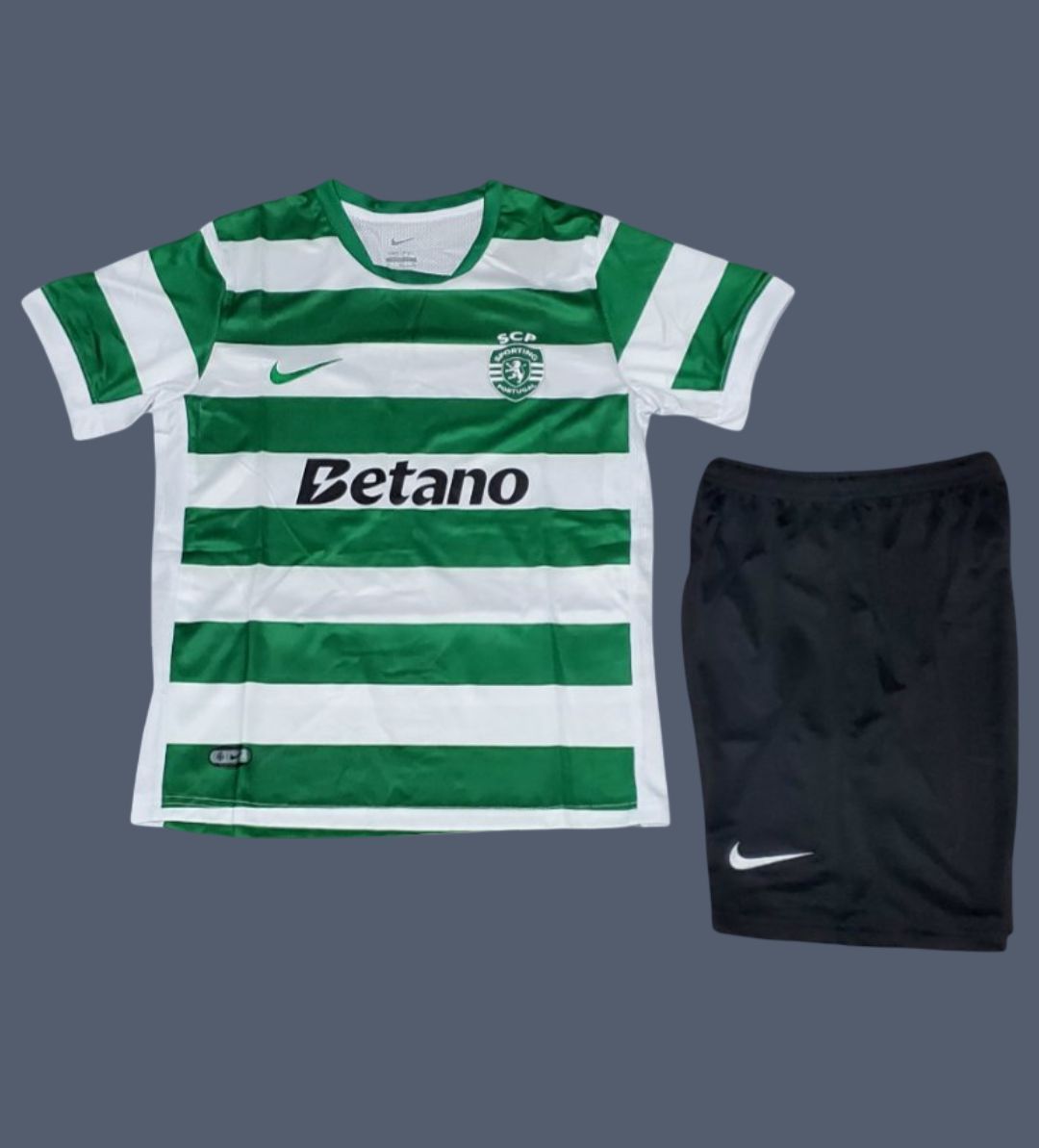 Sporting Lisbon 25-26 men's home jersey (full kit)