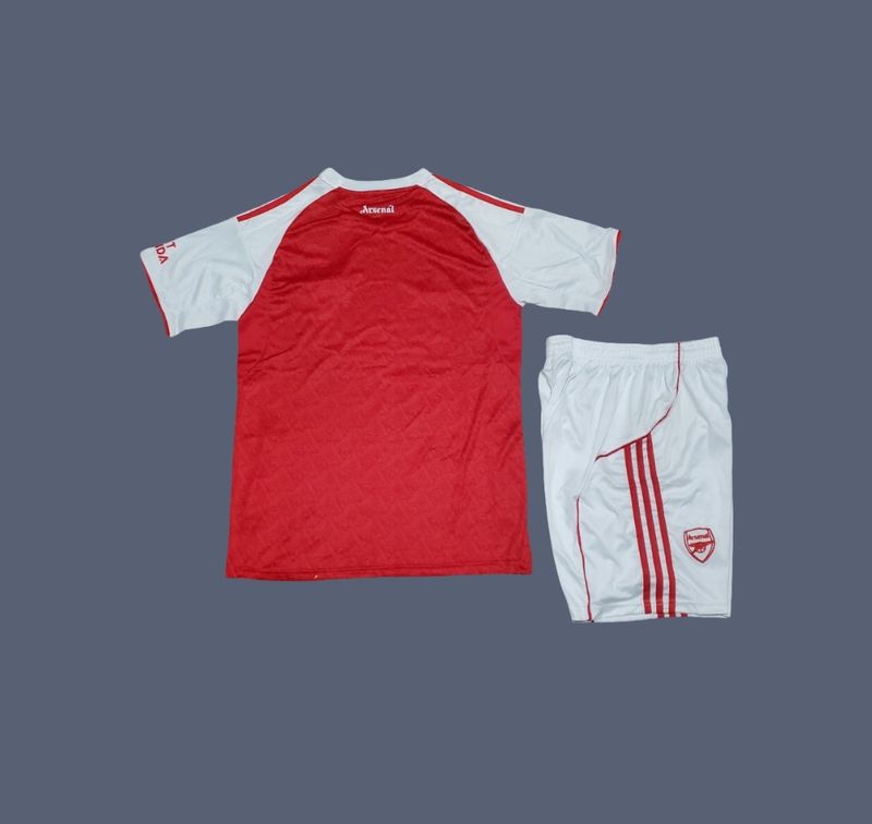 Arsenal 25-26 kids home jersey (full kit)
