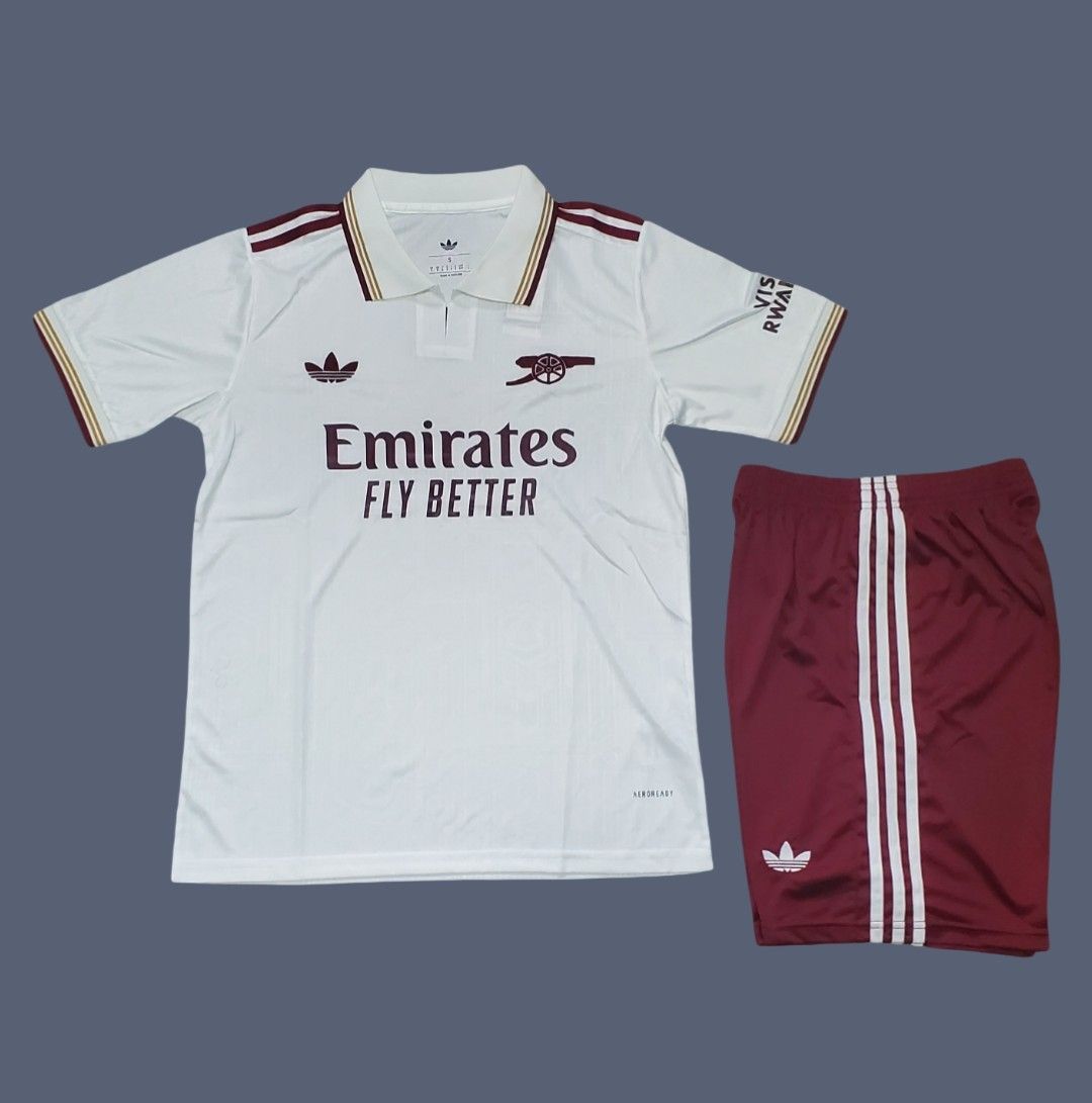 Arsenal 25-26 men's third jersey (full kit)