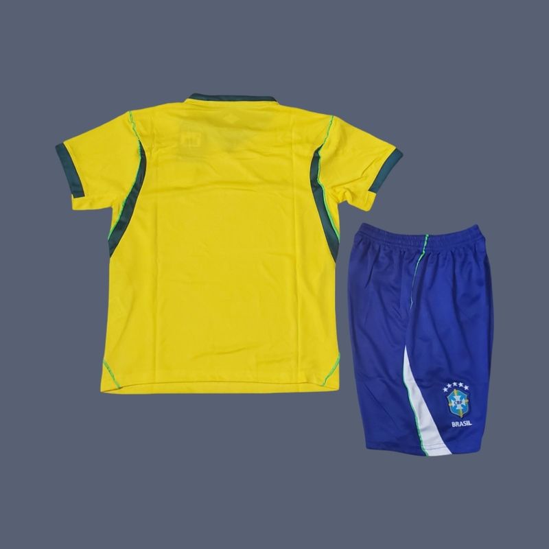 2026 Worldcup Brazil kids home jersey (full kit)