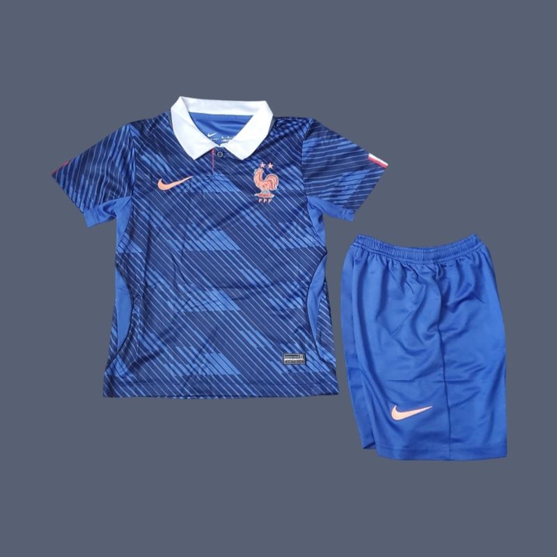 2026 Worldcup France kids home jersey (full kit)