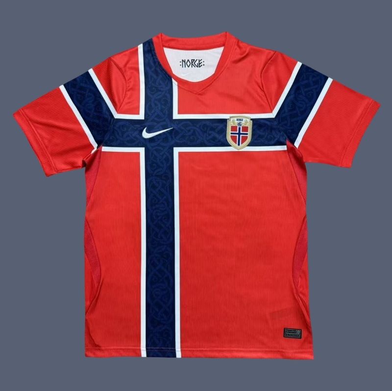 2026 Worldcup Norway men's home jersey (Only Top)